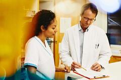 doctors working in a lab