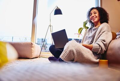 working from home