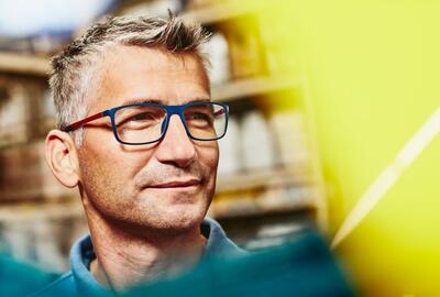 man working in warehouse