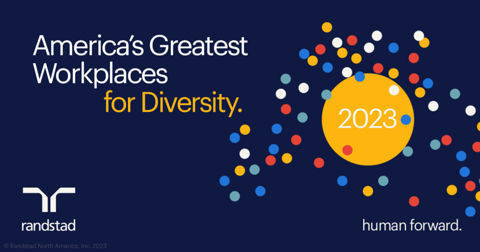 Newsweek taps Randstad USA as one of America’s Greatest Workplaces for Diversity