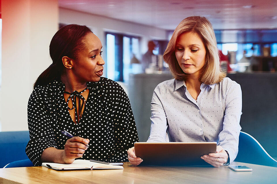 women at work
